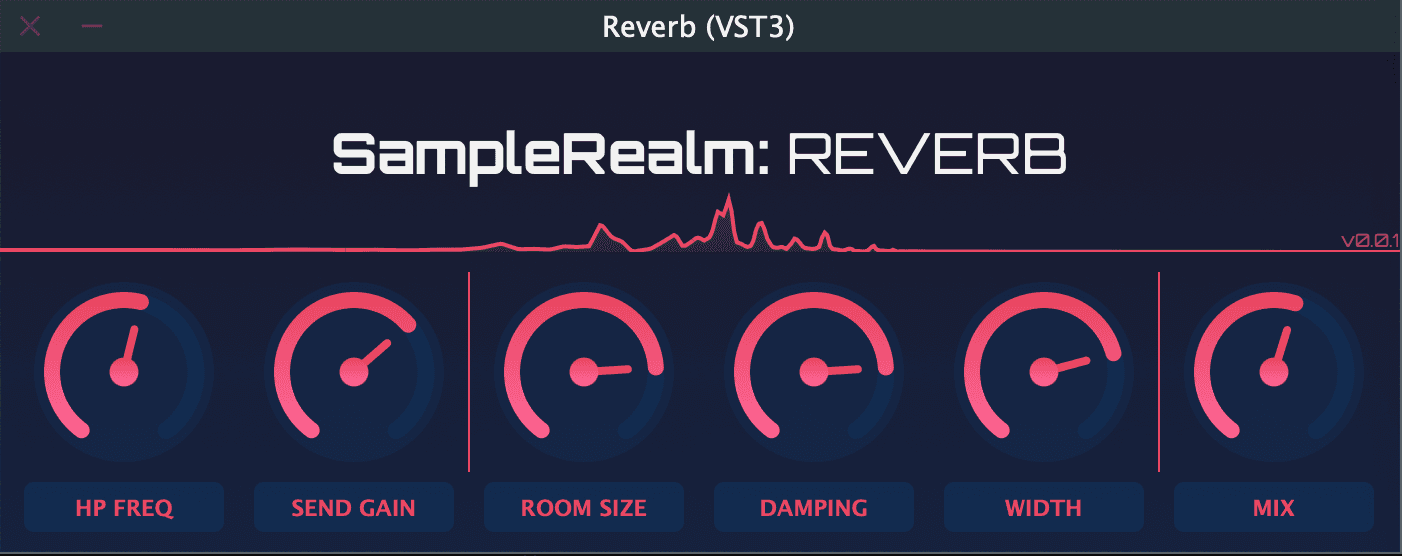 SR: Reverb screenshot